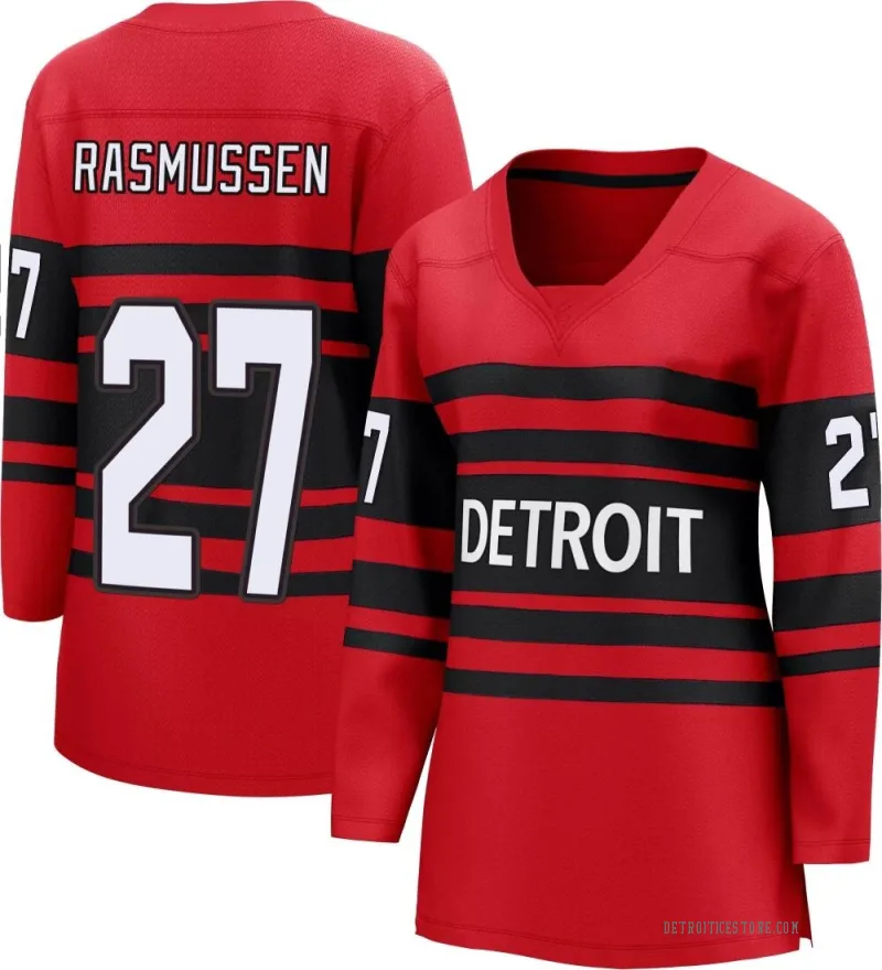 Lids Michael Rasmussen Detroit Red Wings Fanatics Branded Women's Home Breakaway  Player Jersey